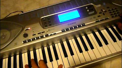 CASIO CTK 691 keyboard demo. Nice DSP effects.