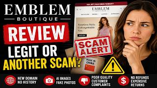 Emblem Boutique Review: Legit Fashion Store or Another Online Scam?