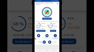 Storage Space Cleaner in App "Powerful Cleaner - Phone Security – Antivirus" V 1.1 screenshot 5