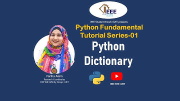 04.Python Dictionary || Python Fundamental Tutorial Series 01