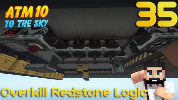I Fixed My Fission Reactor Logic (Ft. Little Big Redstone) - ATM10 To The Sky (35)