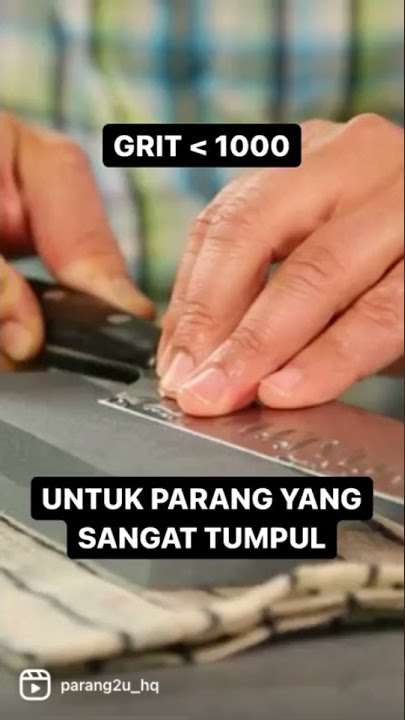 3 jenis batu asah