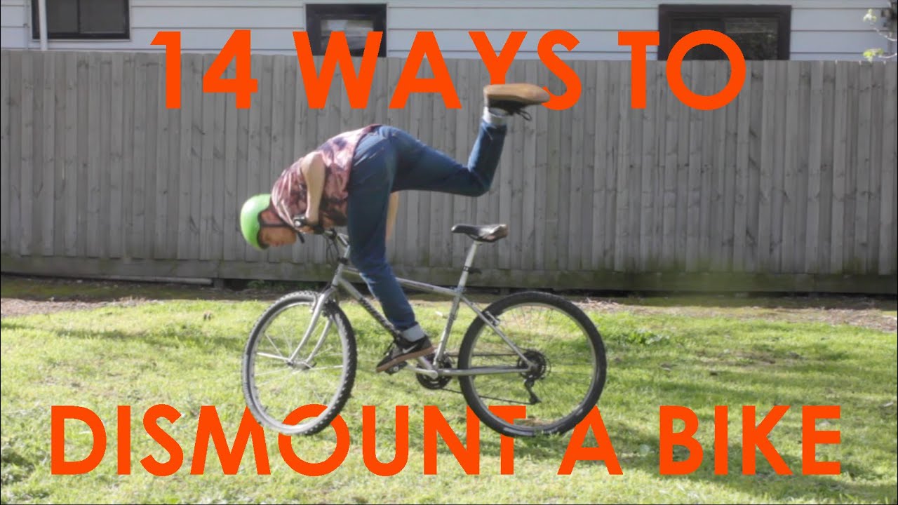 14 Ways to Dismount a Bicycle YouTube
