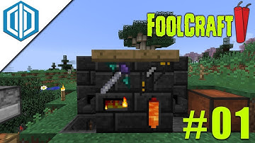 FoolCraft 2 - Episode 1 - Overpowered Starting Tools! (Modded Minecraft)