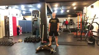 wod_20181109(Bulgarian Bag Tacfit [20/10*8+60]5 Workout)