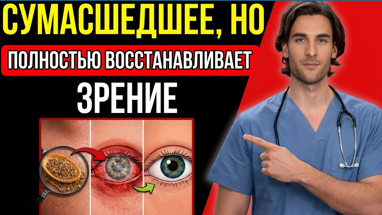 Забудьте о моркови — это крошечное семя восстанавливает зрение лучше, чем капли (врачи в шоке)