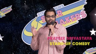 Prateek Srivastava tickles funny bones with jokes!