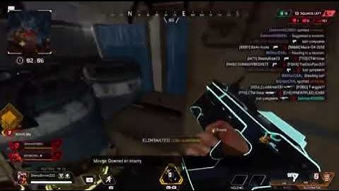 Apex Legends squad wipe with Mirage!