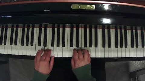 C Major Formula Pattern - Essential Piano Technique - Two speeds