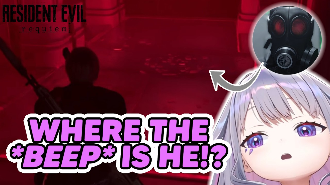 ※𝑺𝒑𝒐𝒊𝒍𝒆𝒓※ Biboo noticed HUNK's body is gone after fighting him【Resident Evil Requiem】