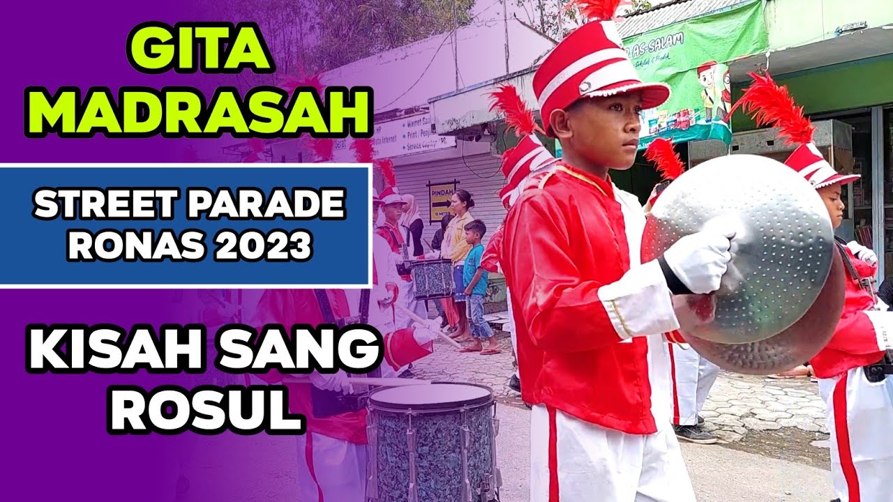 Drum Band MI Ulumuddin Mojojajar Kemlagi - Street Parade  RONAS 2023 Mojokerto