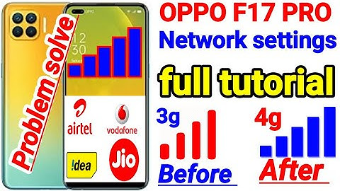 oppo f17 pro network settings problem solution  // how to solve network problems oppo f17 pro