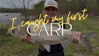 I Caught My First Carp🎣 (Family Fishing Trip)