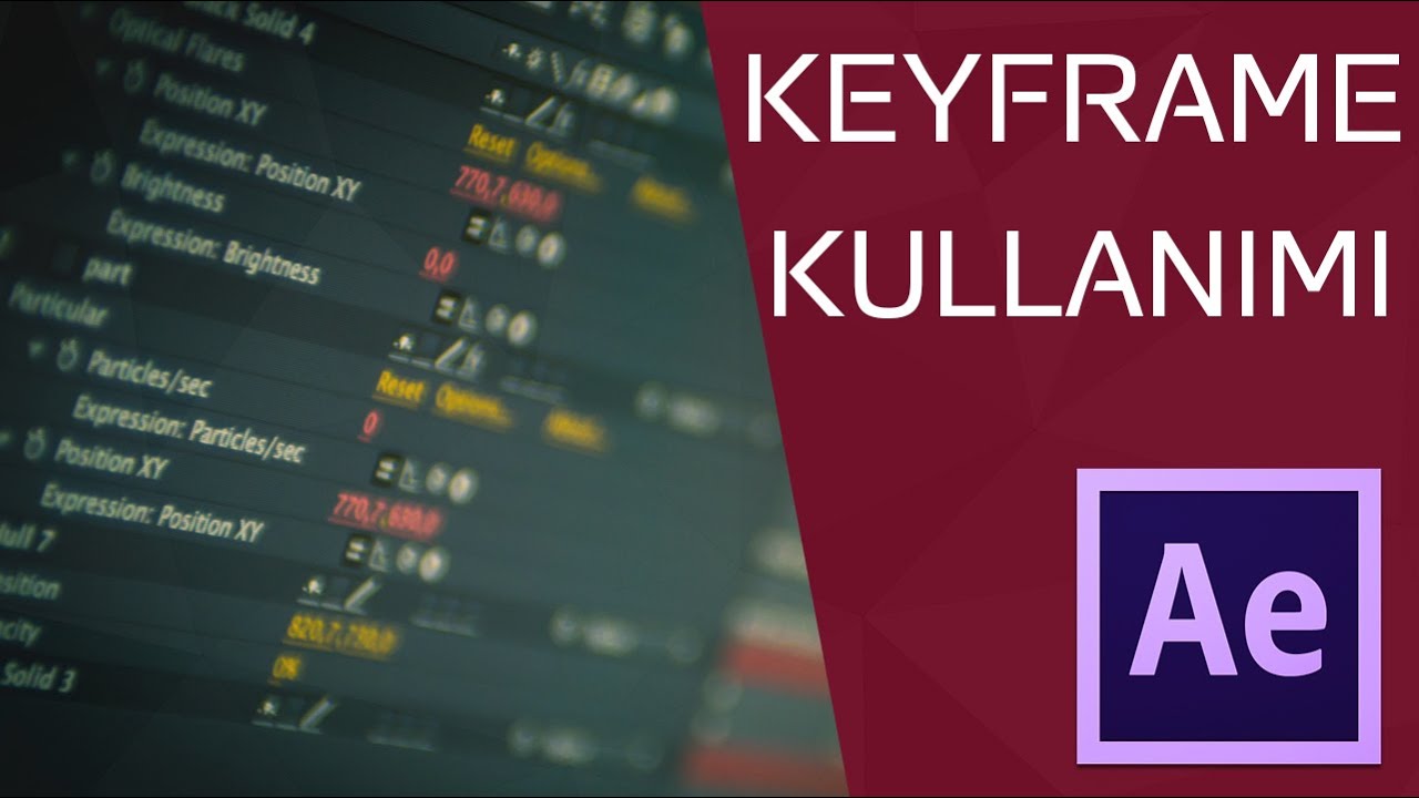 Keyframe Kullanımı | After Effects Dersleri - YouTube