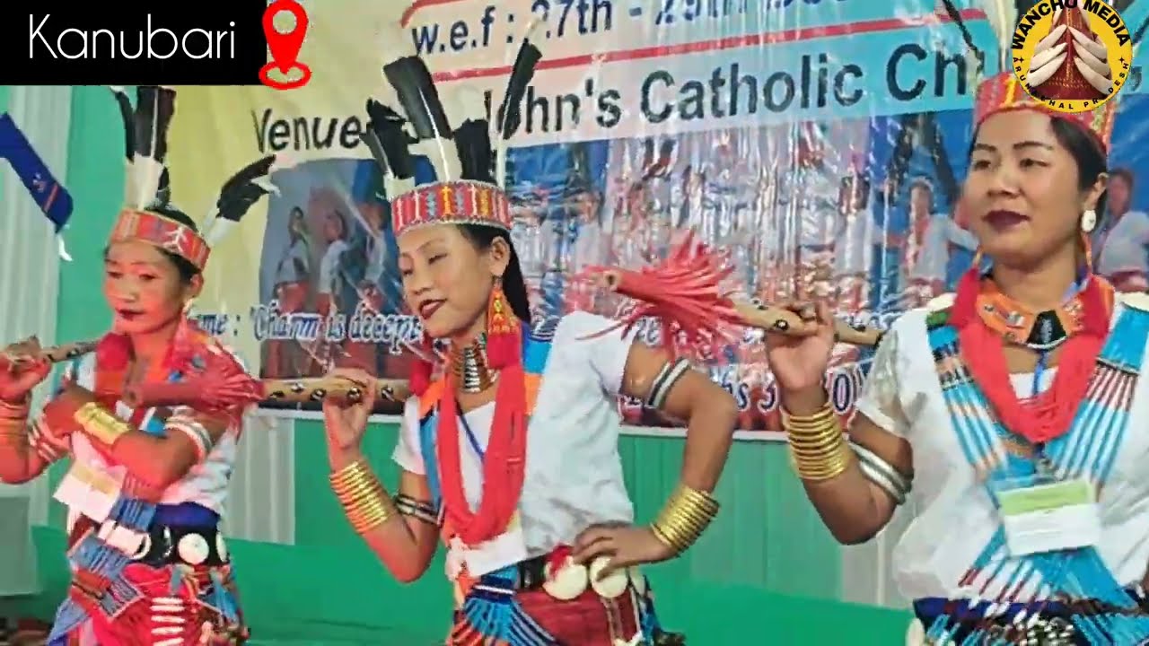 Folk Dance Performance By Wancho Women's, Kolisham Sham-sham  & Ohuiyale  Hisshoyi Folk Songs