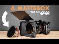 A Camera Matte Box that works with SCREW-ON FILTERS // SmallRig Mini Mattebox