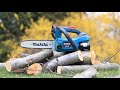 Makita XCU06 Cordless Chainsaw for Trail Building and Limbing
