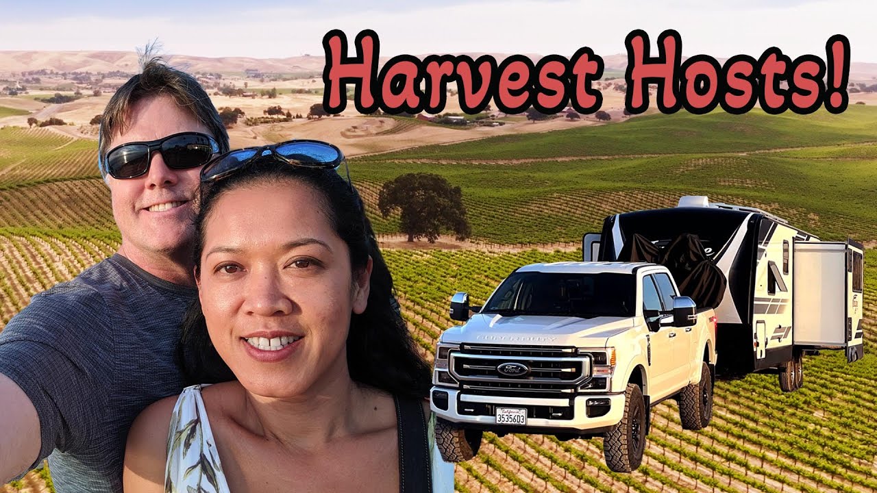 Paso Robles California - Camping at Wineries and Olive Ranches