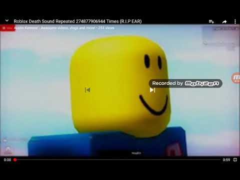 Roblox Death Sound Played 17 179 869 184 Times Youtube - roblox death sound repeated 274877906944 times youtube