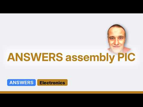 PIC processors - assembly vs. C? (5 Solutions!!)