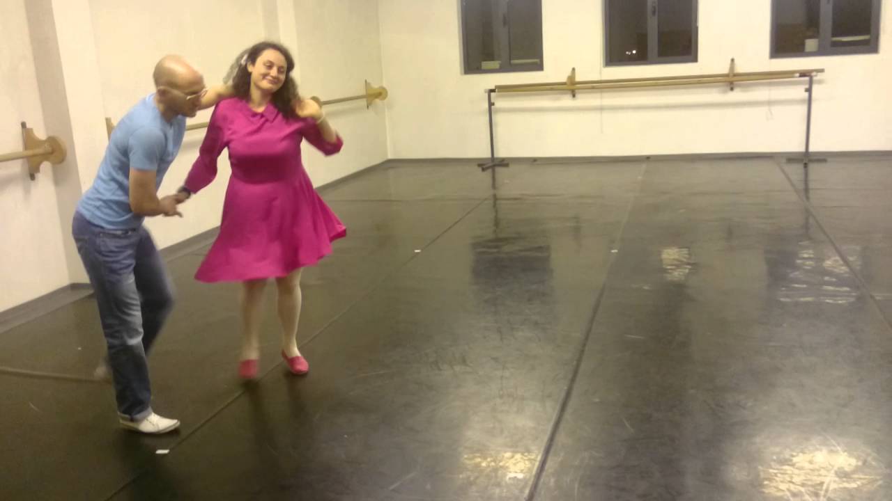 Shiny Stockings full choreography with Dani & Gogo