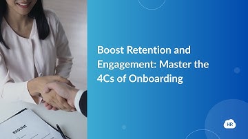 Successful Onboarding with HR Cloud: Master the Four Cs