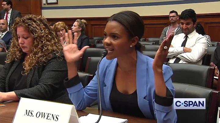 Candace Owens at hearing on Confronting White Supr...