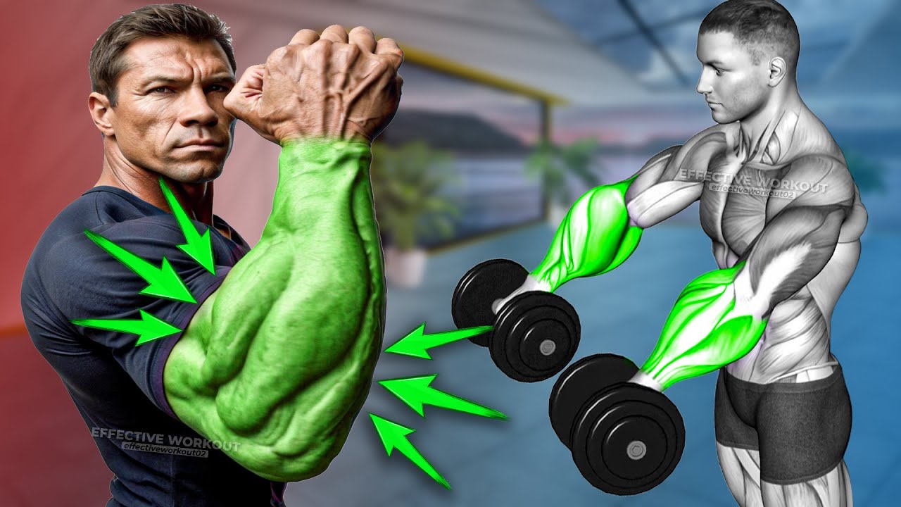 5 BEST Exercises for Bigger Forearms Workout - YouTube