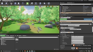 Stylized Environment Builder with UE4 and Houdini