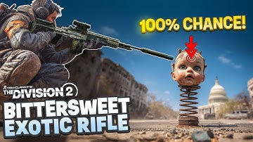 Division 2 Bittersweet: 100% Heads + Heals – BEST Build!