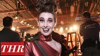 'Glow' Behind The Scenes Set Tour With Alison Brie | THR