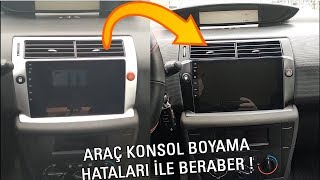 DETAYLI ARAÇ PLASTİK AKSAM BOYAMA