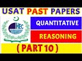 HEC USAT PAST PAPERS | QUANTITATIVE REASONING TRICKS PART 10