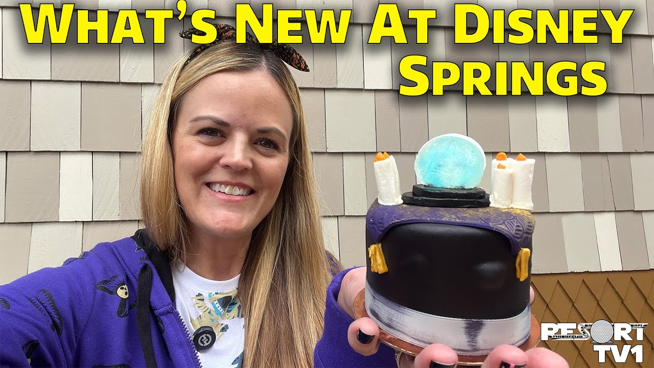 What's New At Disney Springs - Halloween Treats & Christmas Merch - October 2024 - Walt Disney World