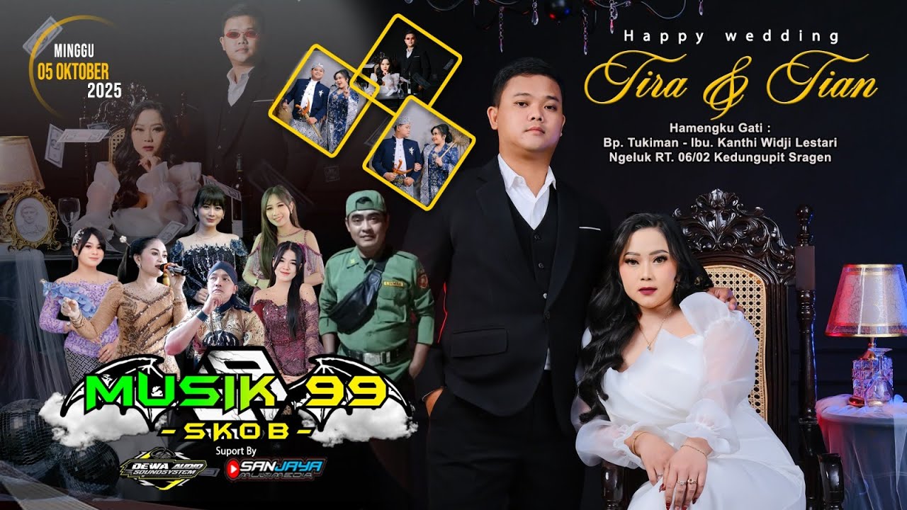 Live Cs.MUSIK 99 ( SKOB ) || DEWA AUDIO  - Wedding 