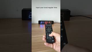 how to setup regular time for your gym timer