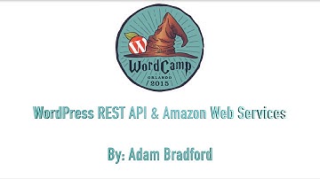 WordPress REST API & Amazon Web Services
