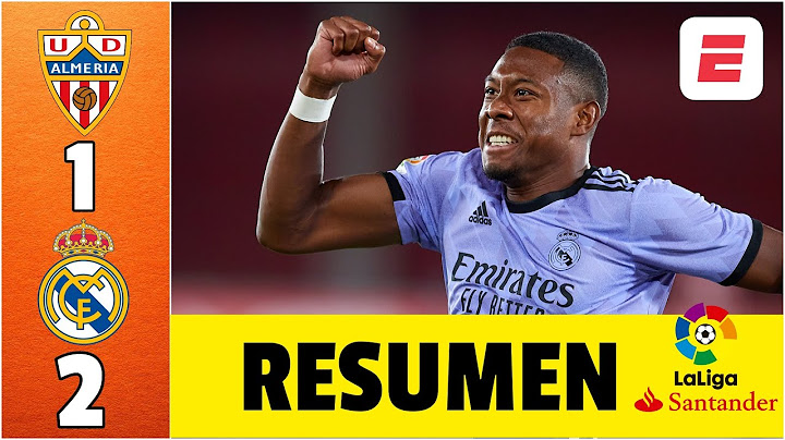 REAL MADRID SUFRIÓ, pero GANÓ con un GOLAZO de tiro libre de DAVID ALABA, 2-1 vs Almería | La Liga