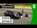 Motorrijder keihard onderuit - WEGBEWAKERS #09