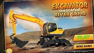 Excavator Simulator River Sand - Android Gameplay HD screenshot 5
