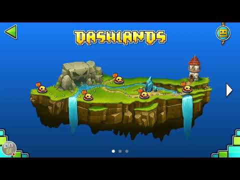 Короче говоря я прошёл всю версию"Geometry Dash World" часть 1