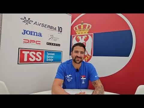 Janko Tipsarević AIR Serbia Dejvis kup reprezentacija Srbije.