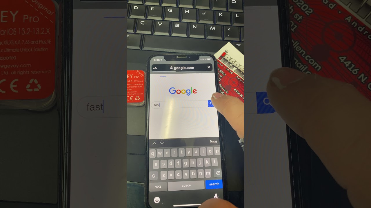 Sprint iPhone 📱 X Unlocked to Cricket with LTE on iOS 13.3 by Gevey Pro