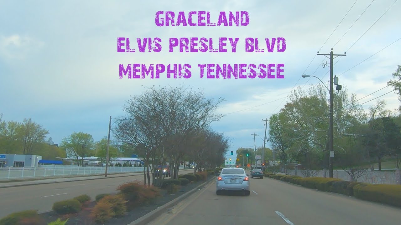 Graceland, Memphis Tennessee Elvis Presley Blvd 4K. YouTube