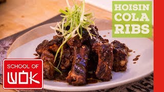 Sweet & Sticky Chinese Hoisin Cola Ribs Recipe!
