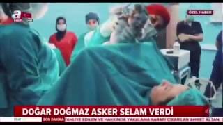 CcC Ülkücü Bebek Doğar Doğmaz Asker Selamı Verdi CcC