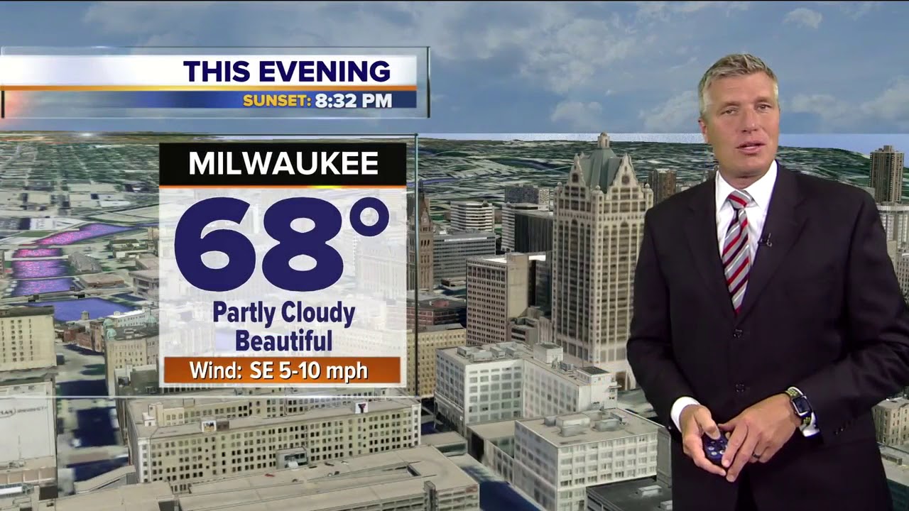 Scattered thunderstorms and weekend heat - YouTube