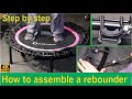 How to assemble a rebounder - mini trampoline - Amazon Darchen