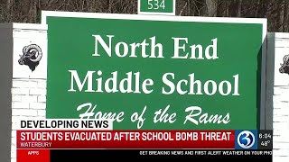 Students evacuated after school bomb threat in Waterbury
