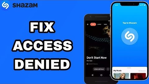 How To Fix And Solve Access Denied On Shazam App | Final Solution